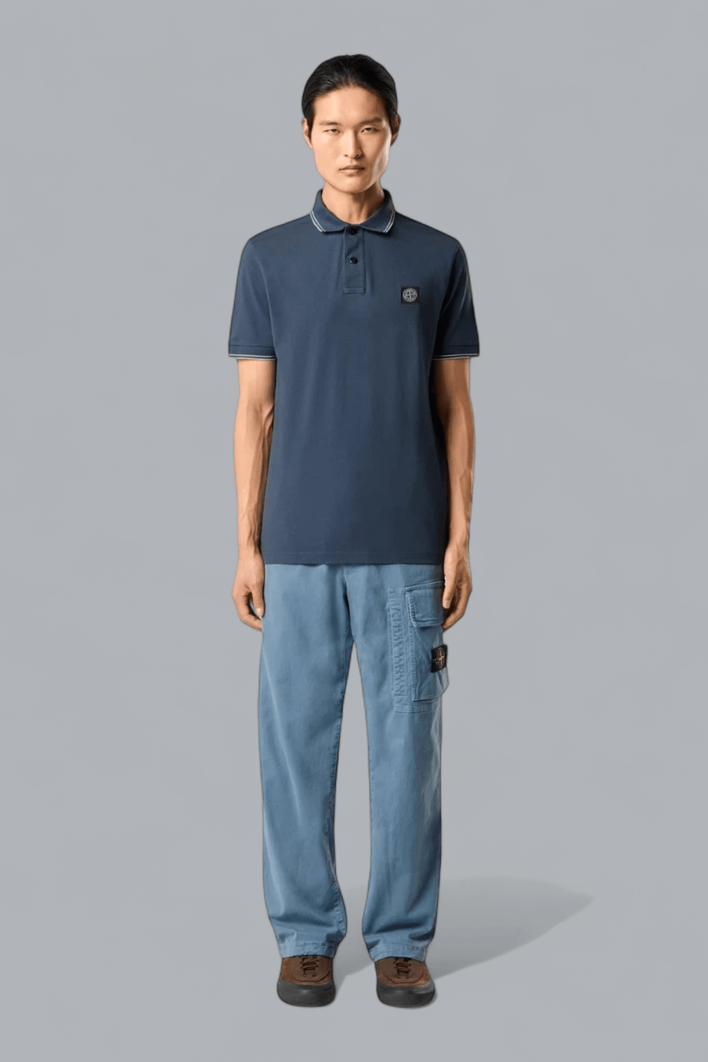 ORGANIC COTTON PIQUÉ WITH STRETCH POLO SHIRT