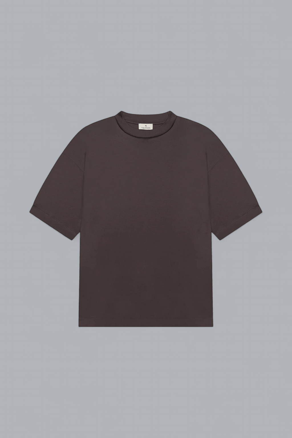 Interlock Supima Oversized T-Shirt Asphalt