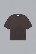 Interlock Supima Oversized T-Shirt Asphalt