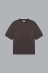 Interlock Supima Oversized T-Shirt Asphalt