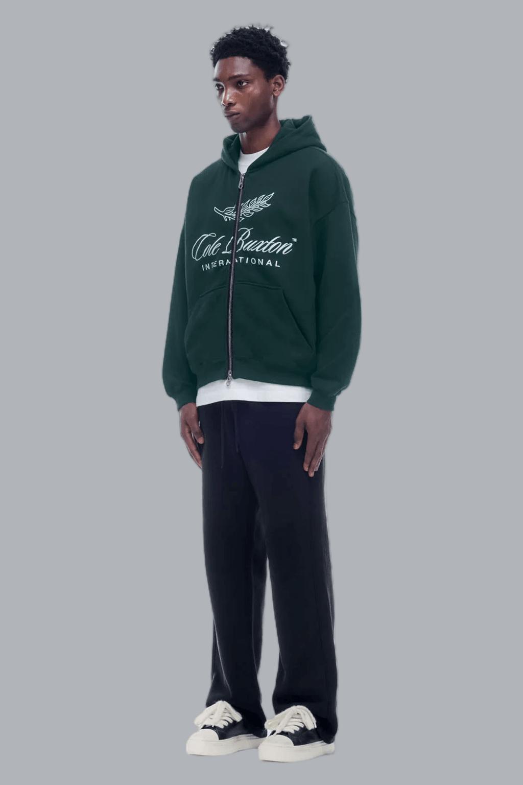 INTERNATIONAL ZIP THROUGH HOODIE