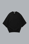 CUT SLEEVE SWEATER