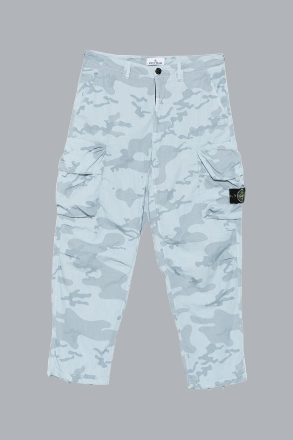 FADED CAMO RIPSTOP-TC TROUSERS POWDER BLUE