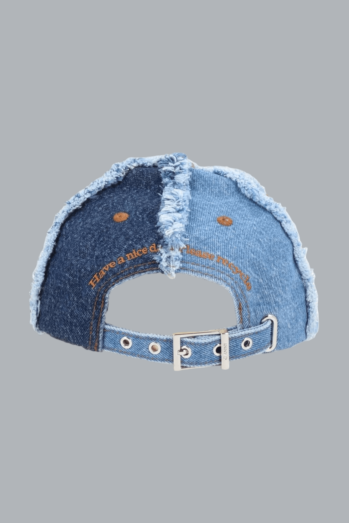 Denim Patchwork Cap