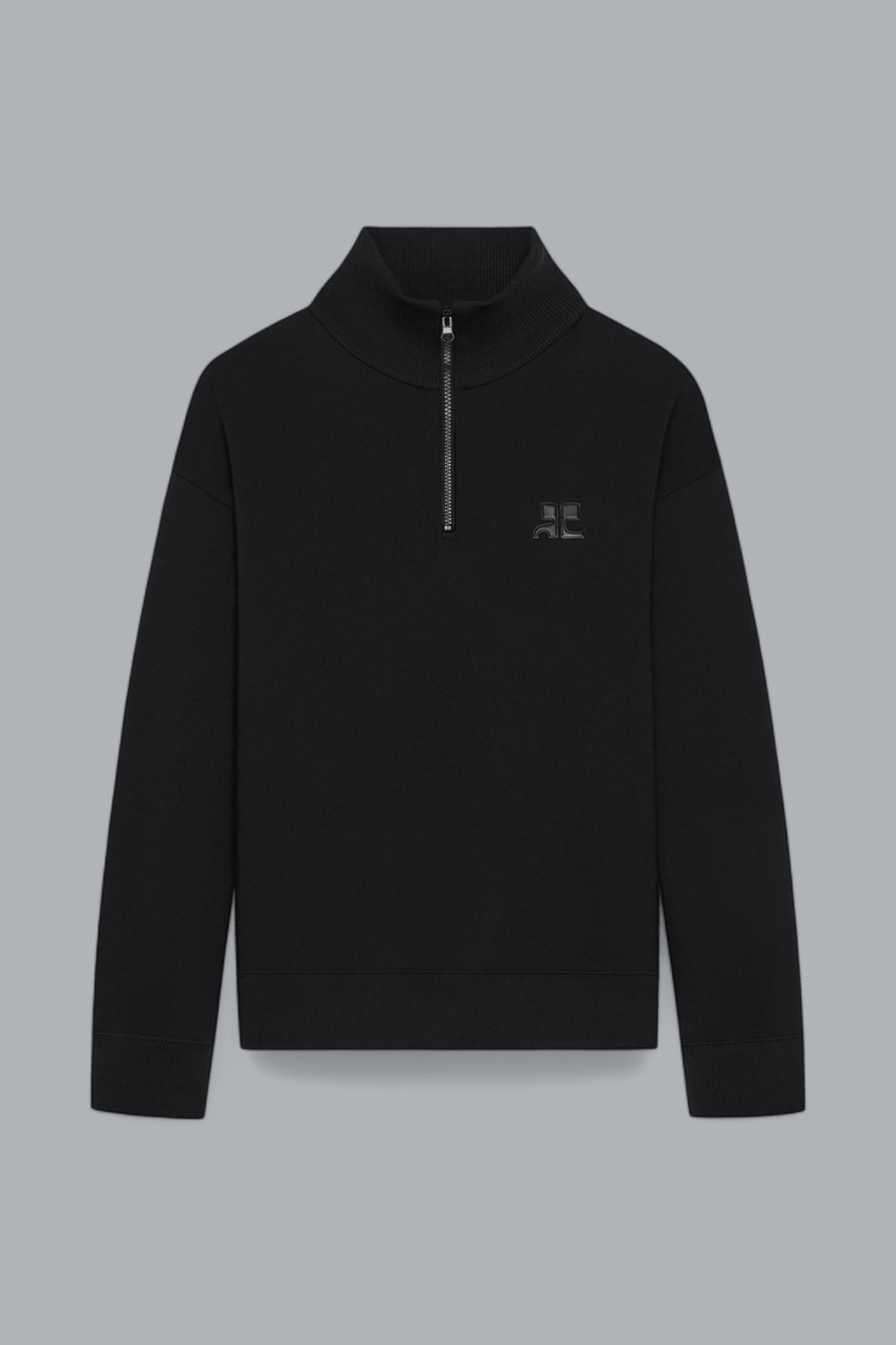 FLEECE ZIP UP SWEATER
