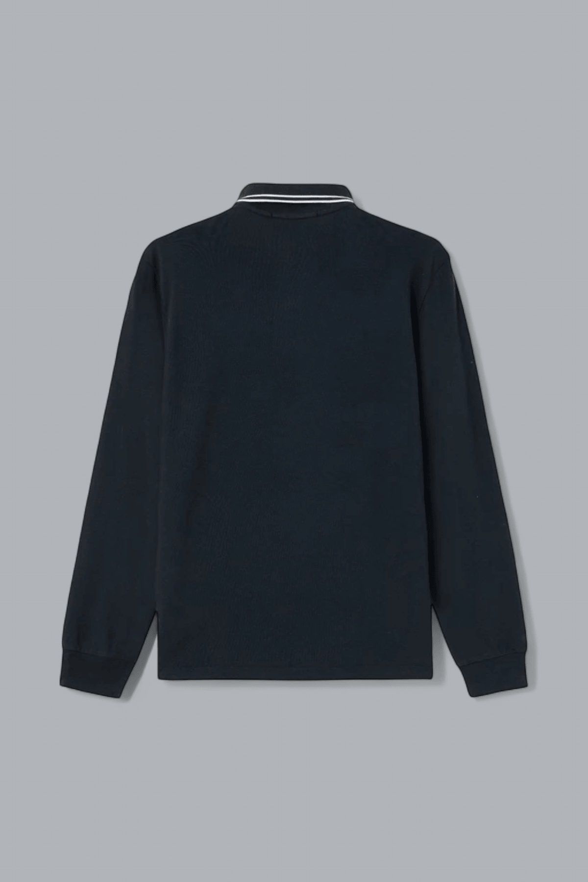 ORGANIC COTTON PIQUÉ WITH STRETCH LONG SLEEVE POLO SHIRT