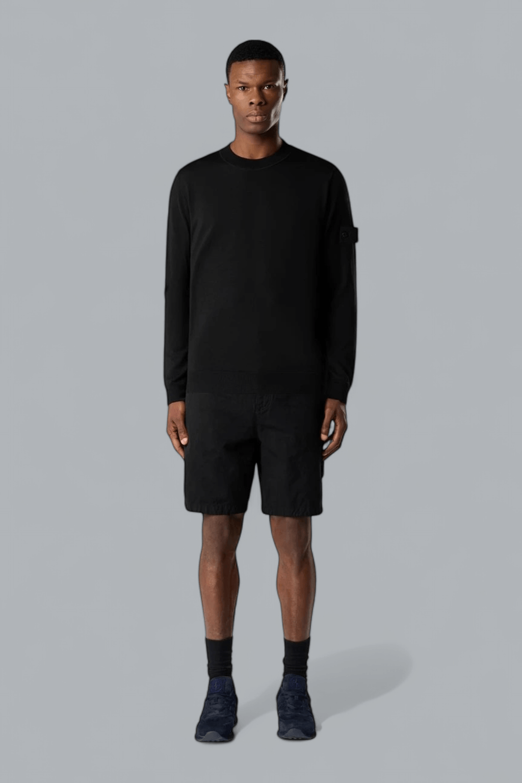 LIGHT PURE RWS WOOL GHOST CREWNECK