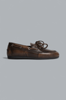 BOAT LOAFERS BRUSHED LEATHER