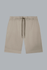Interlock Supima Sport Shorts Lead Grey