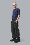 M T 108 COATED WIDE LEG JEANS