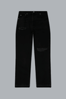 RIPPED HEATON Straight-Fit-Jeans aus Denim