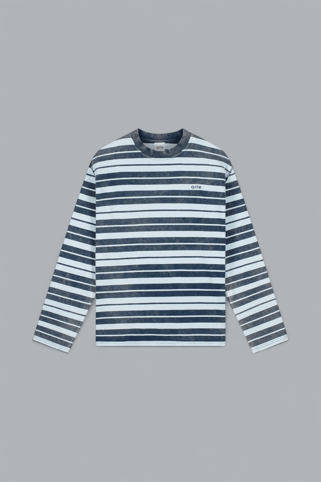 SUNFADE STRIPED LONG SLEEVE T-SHIRT
