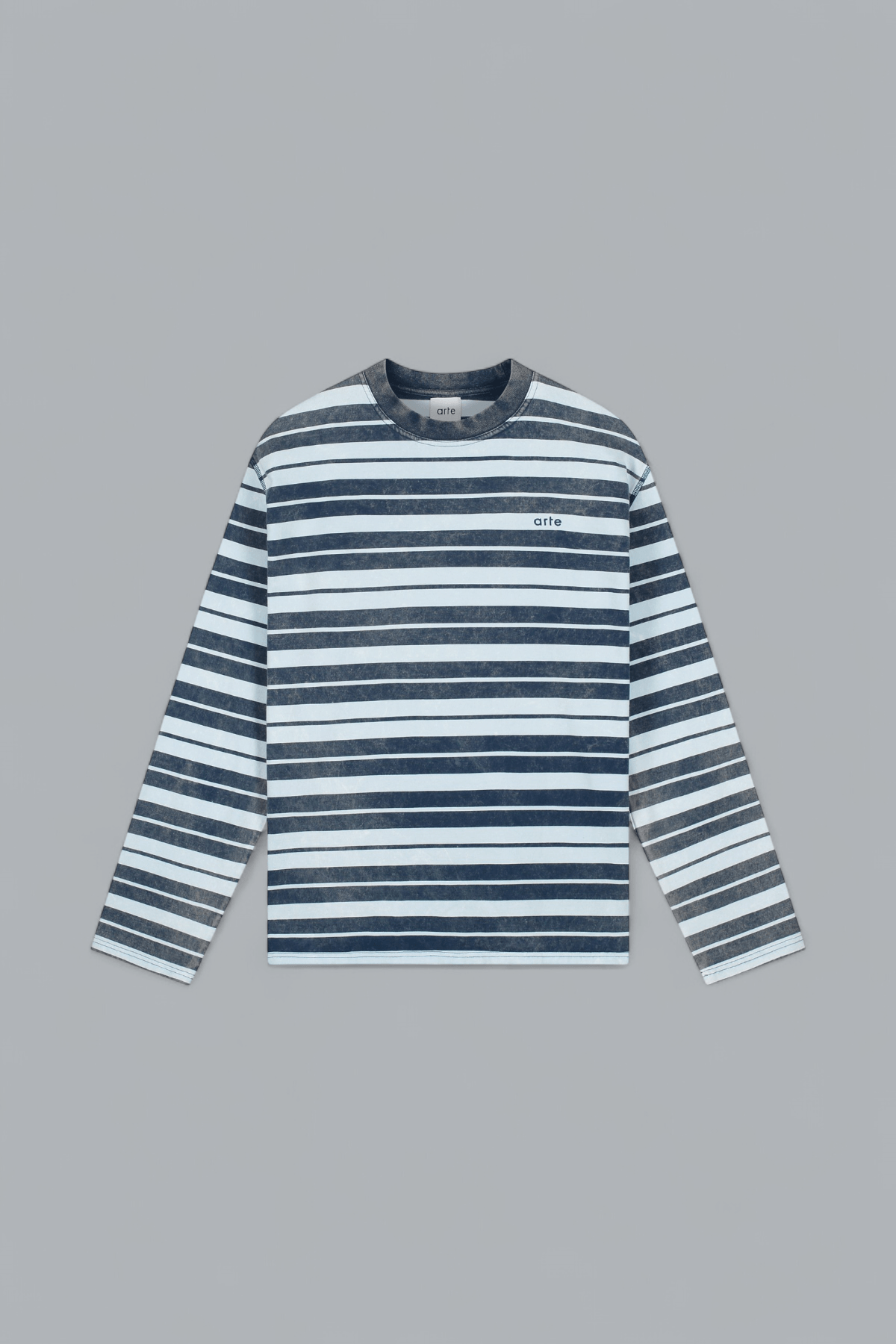 SUNFADE STRIPED LONG SLEEVE T-SHIRT