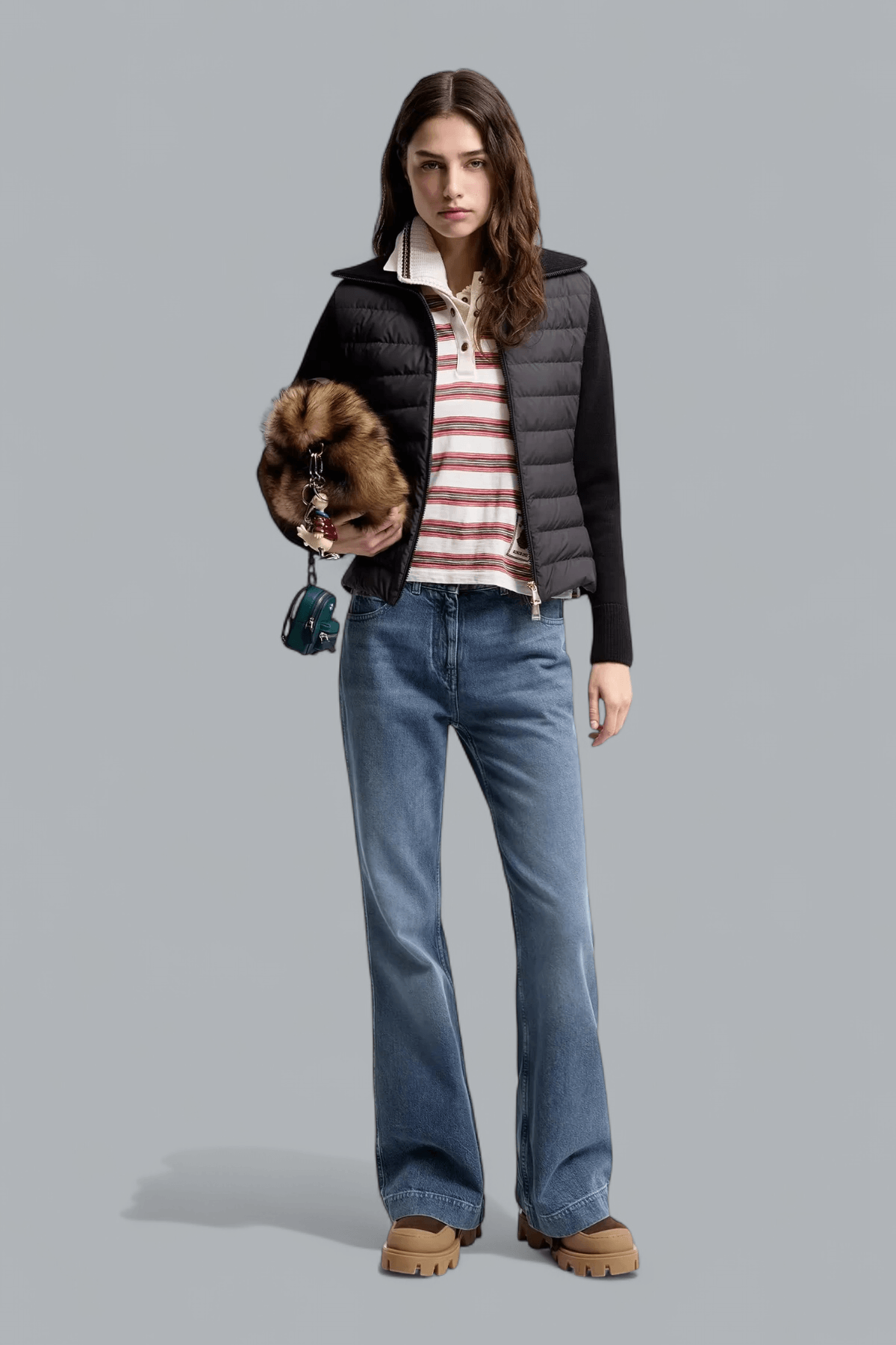 PADDED CARDIGAN