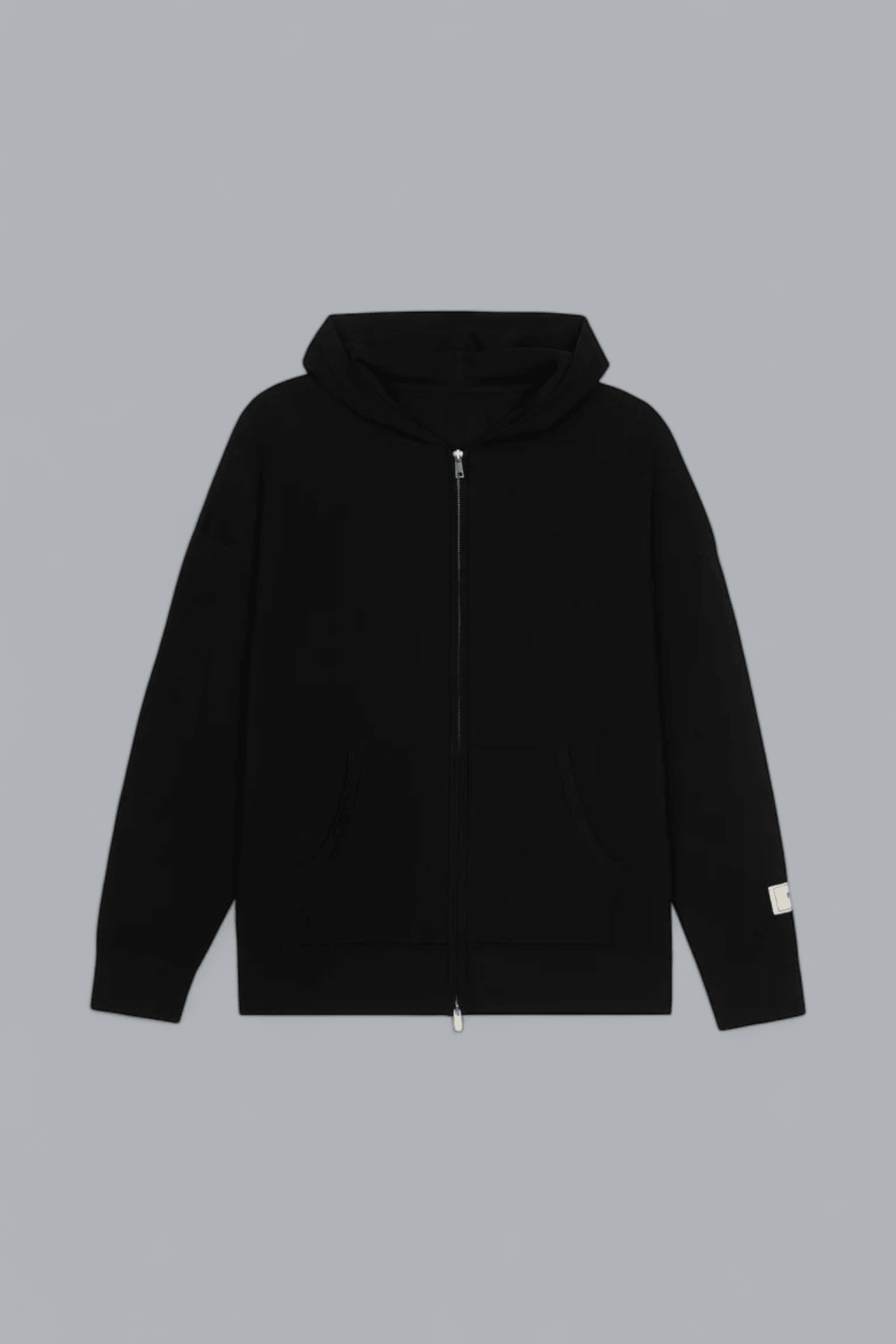 ATELIER KNIT ZIP THROUGH HOODIE