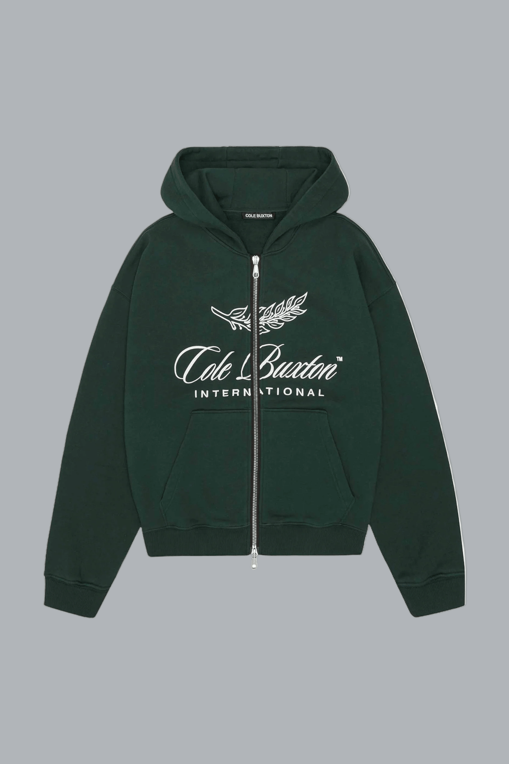 INTERNATIONAL ZIP THROUGH HOODIE