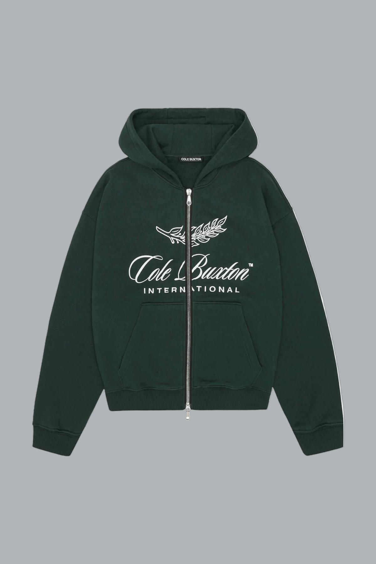 INTERNATIONAL ZIP THROUGH HOODIE