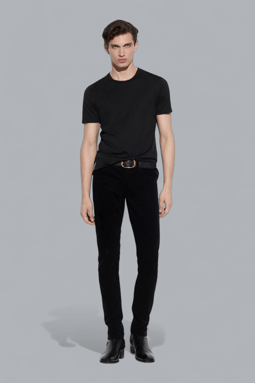 12 WAVES CORDUROY SLIM FIT PANTS