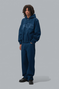 STENCIL CANVAS HOODED JACKET