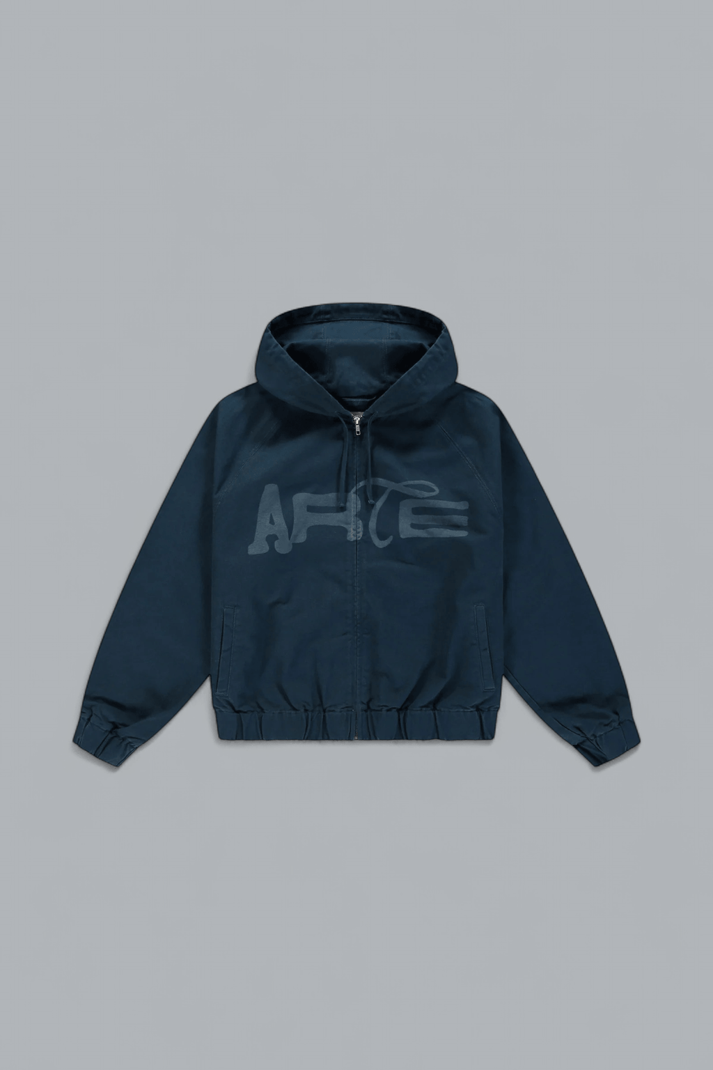 STENCIL CANVAS HOODED JACKET