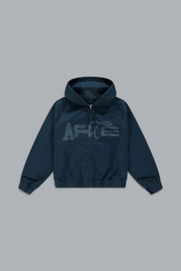 STENCIL CANVAS HOODED JACKET
