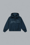 STENCIL CANVAS HOODED JACKET