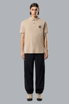 95% ORGANIC COTTON/ 5% ELASTANE PIQUÉ POLO SHIRT DESERT SAND