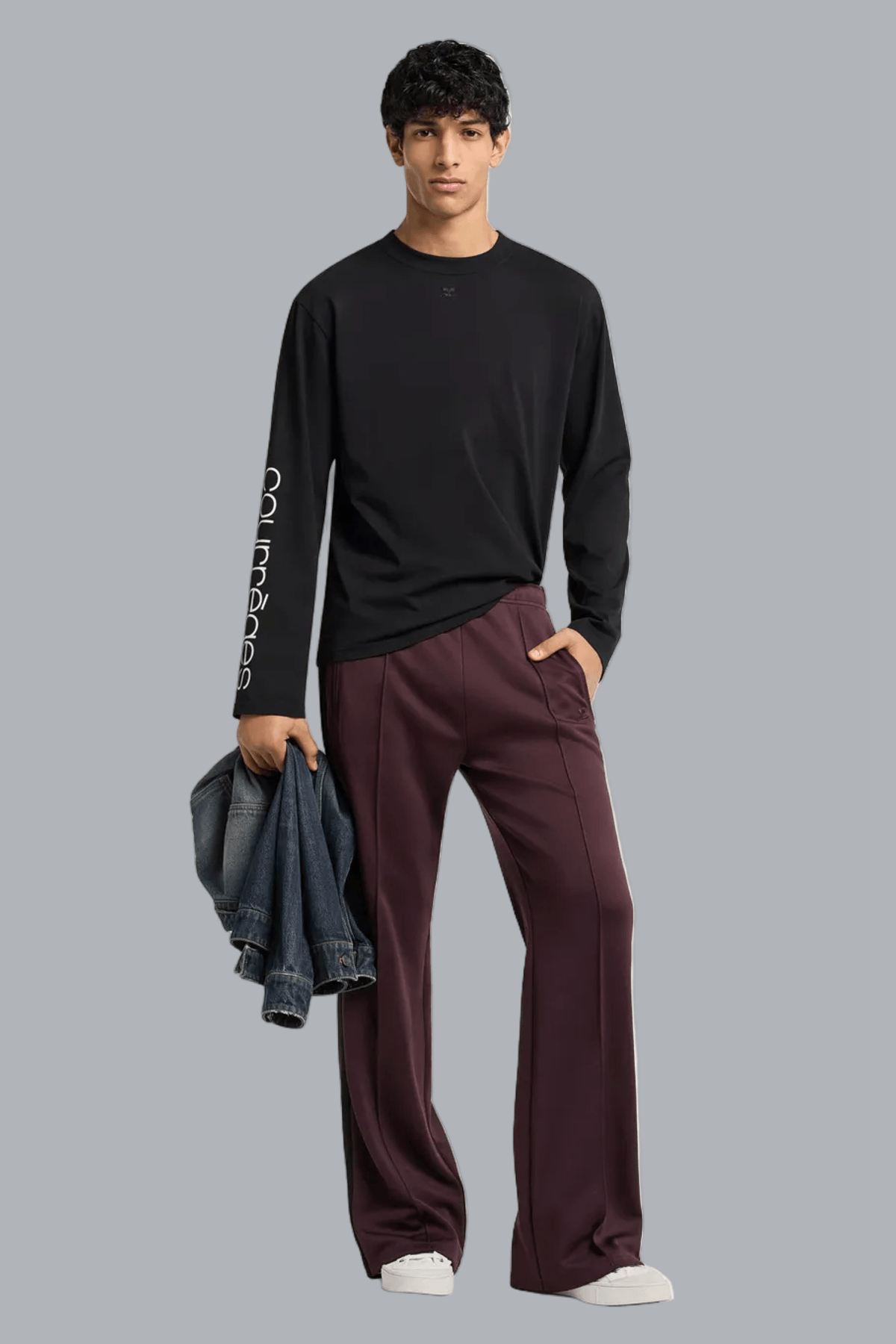 LOGO PRINT LONG SLEEVE T-SHIRT