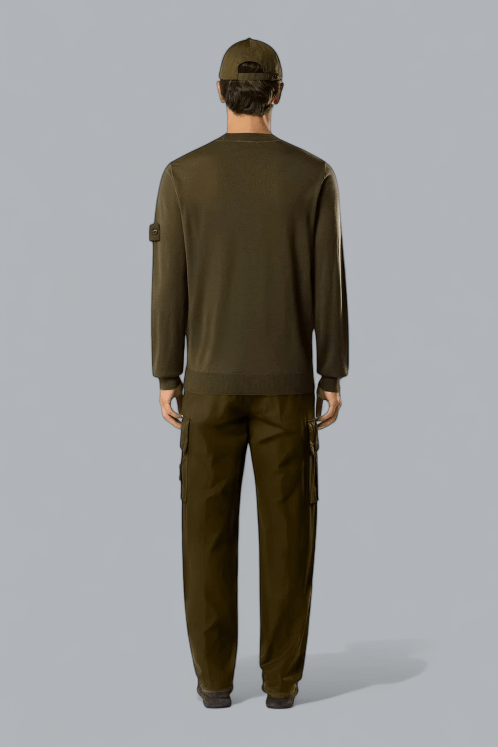 LIGHT PURE RWS WOOL GHOST CREWNECK