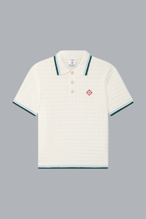 BOUCLÉ POLO SHIRT