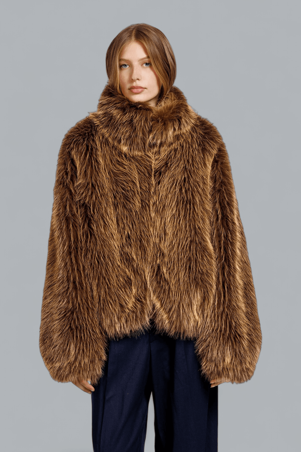 ALLY FAUX FUR JACKET