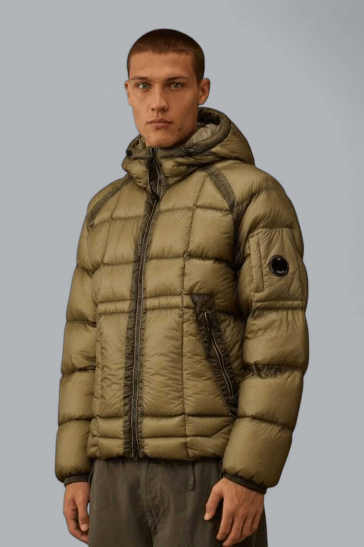 D.D. SHELL HOODED DOWN JACKET
