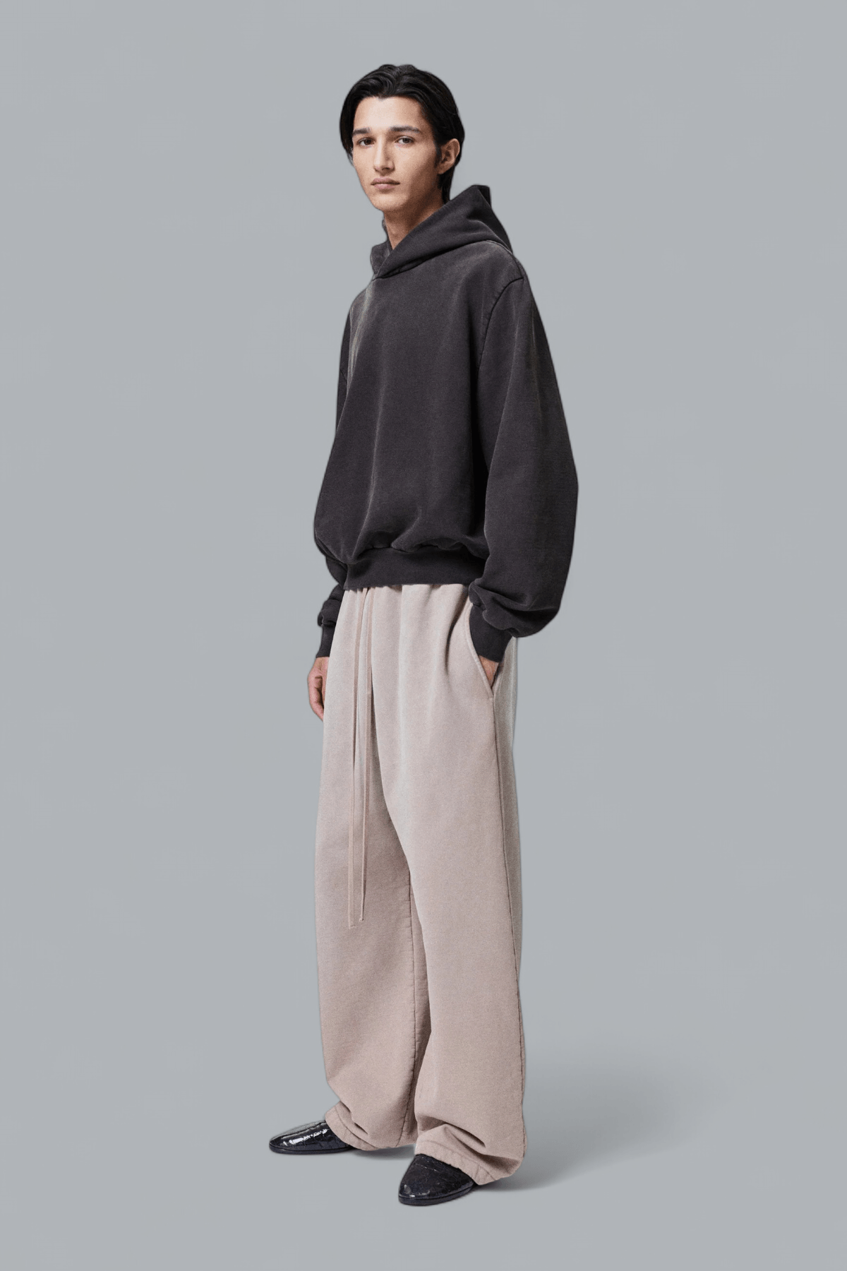 SUNFADED WIDE LEG SWEATPANTS