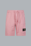 ORGANIC COTTON FLEECE SHORTS OLEANDER