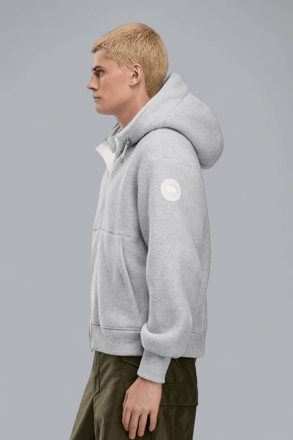 CHILLIWACK FLEECE BOMBER JACKET WHITE LABEL
