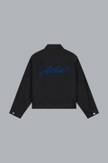 Circle Logo Jacket Denim Black