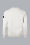 ORGANIC COTTON FLEECE SWEATSHIRT PEARL GREY