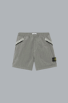 NYLON METAL IN ECONYL REGENERATED NYLON SHORTS PEARL GREY
