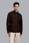 ROCCO SUEDE OVERSHIRT