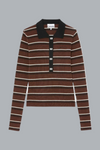 MINI RIBBED MERINO WOOL POLO SHIRT