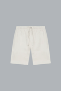 Sportshorts van linnen met stretch, lichtgrijs