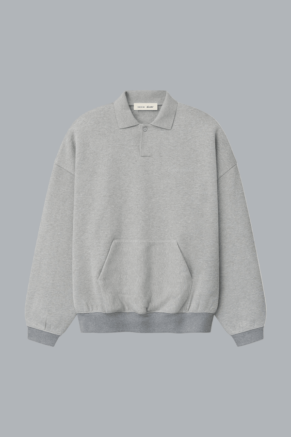 SIGNATURE 90S POLO SWEATSHIRT