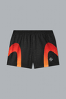 GRADIENT PANEL MONOGRAM SWIM SHORTS