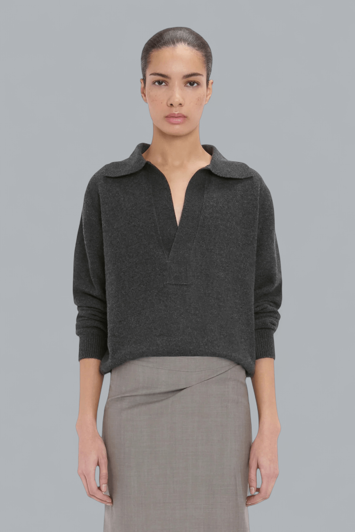 POLO COLLAR JUMPER
