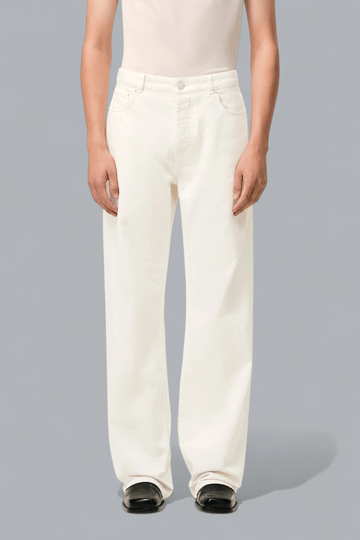 JEAN LARGE FIT WHITE
