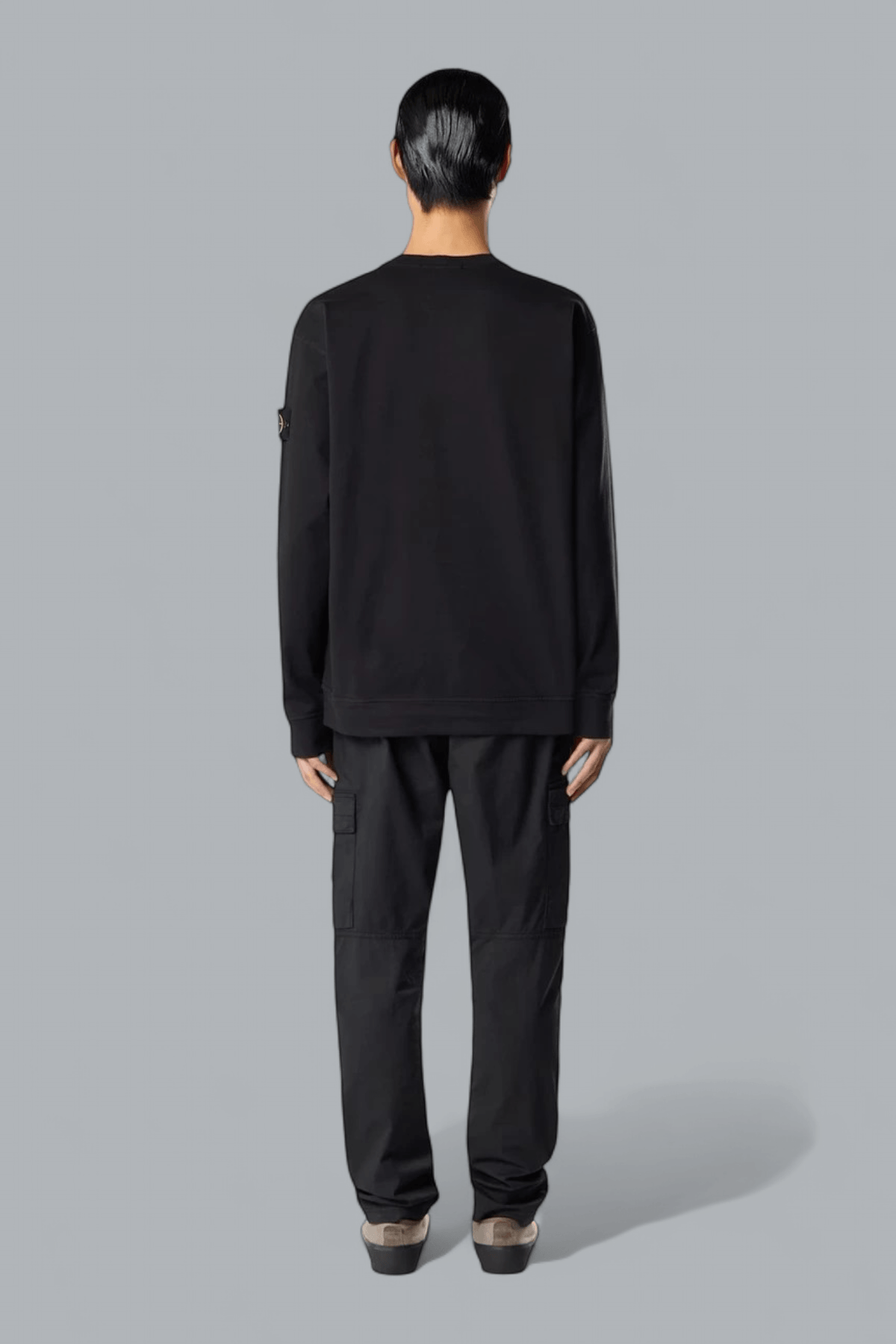ORGANIC HEAVY COTTON JERSEY SWEATER