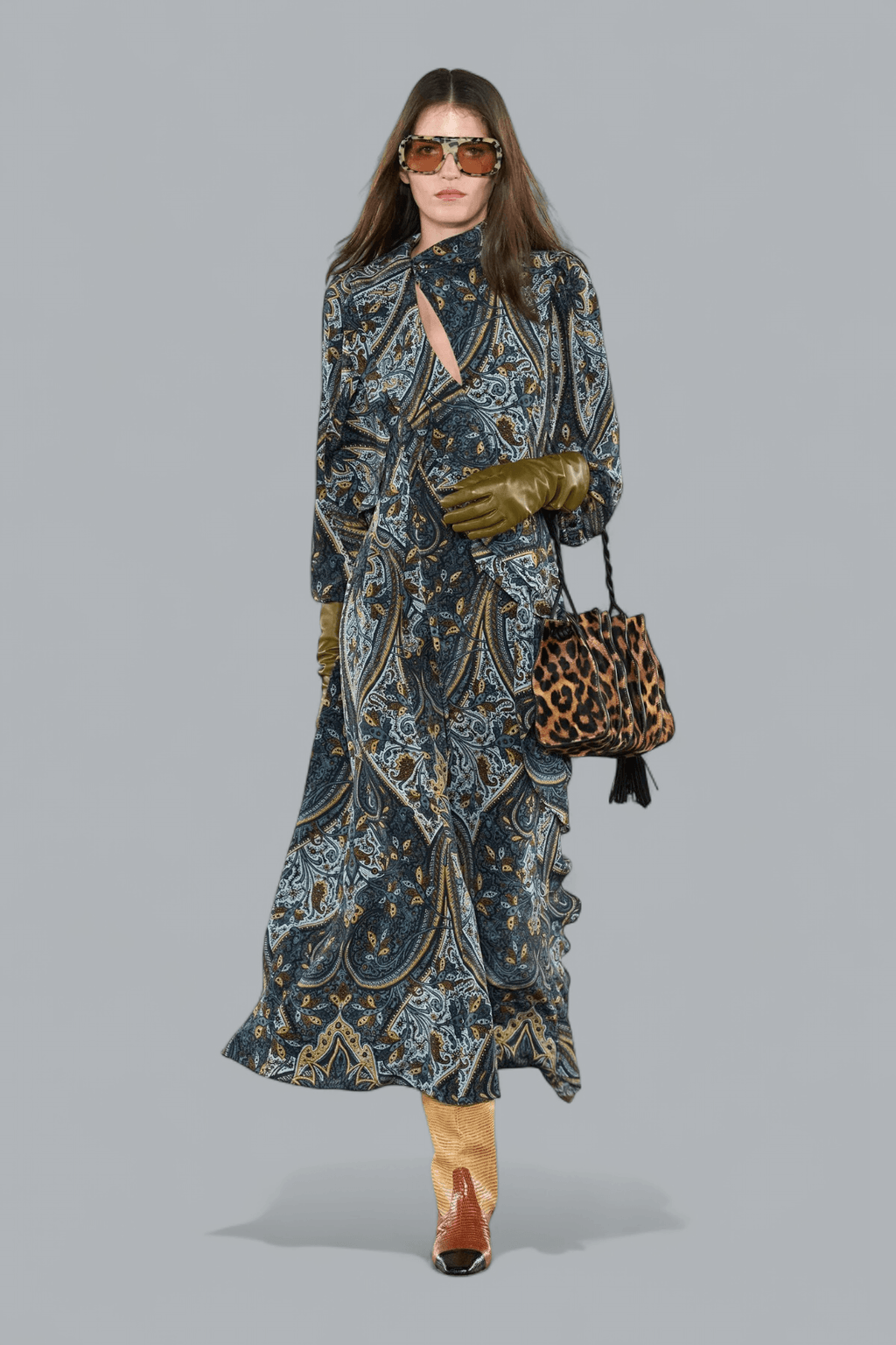 SABRINA SILK MAXI DRESS