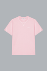 COUTURE SEAM CONTRASTED STITCH T-SHIRT