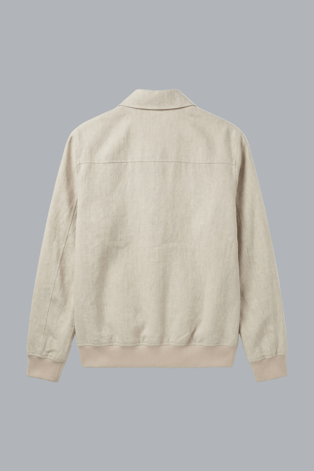 Linen Bomber Jacket