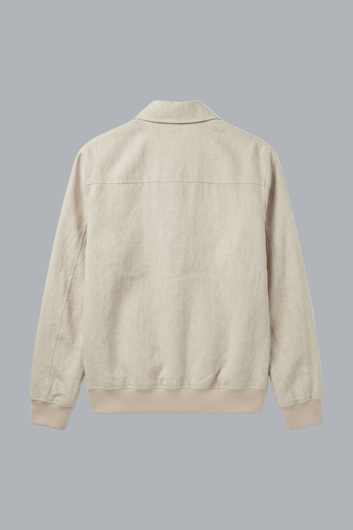 Linen Bomber Jacket